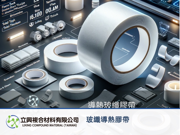 玻纤导热胶带耐电压 5 kV:0.095 mm 薄层同时绝缘与导热