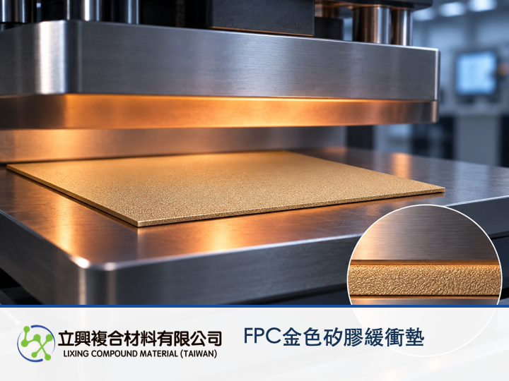 高温压合如何管理热路径：FPC金色硅胶缓冲垫的选型视角
