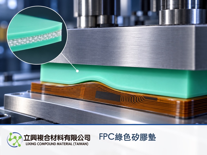 FPC 压合缓冲怎么看?从平均正应力理解绿色硅胶垫