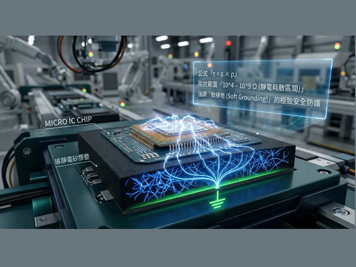 抗静电硅胶垫 (Antistatic Silicone Pad)